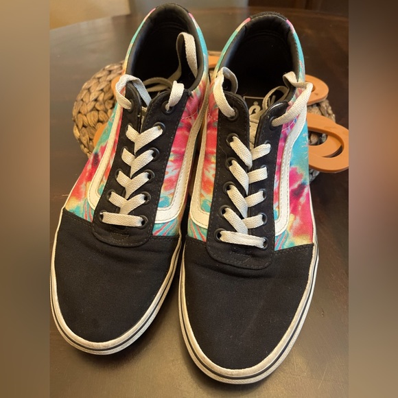 Vans Old Skool Rainbow Tie Dye Womens Various Sizes - Picture 1 of 5
